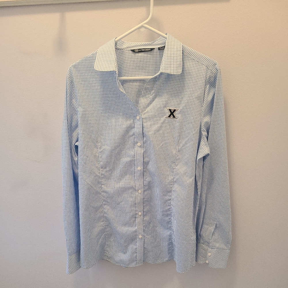Xavier Musketeers Cutter & Buck Womens Long Sleeve XL Cotton Polyester